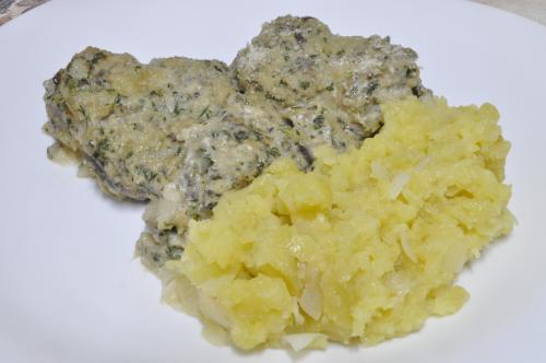 Jak uvařit ryba zapečená se žampiony dle kavkazanů? Snadné recept, připravený za 30 - 45 minut